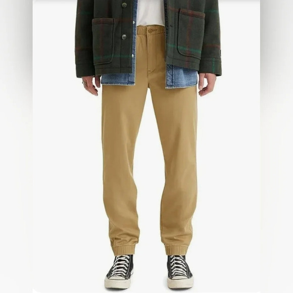 Levi's Men's Xx Chino jogger pants Khaki 33x32 Casual Clsssic School - Picture 1 of 5